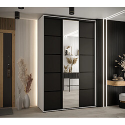 Abiks Meble Armoire DAVOS 5 À Portes Coulissantes 235,2/150/60 3 Portes