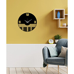 EPIKASA Horloge Murale Pianoforte pas cher