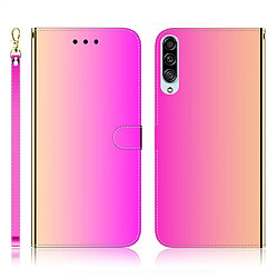 Wewoo Housse Coque Pour Galaxy A90 5G Etui à rabat en similicuir surface horizontale avec supportlogements cartesportefeuille et lanière dégradé de couleur