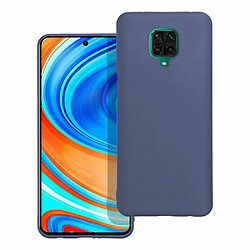 Coque en TPU mate pour XIAOMI Redmi NOTE 9 Pro bleu