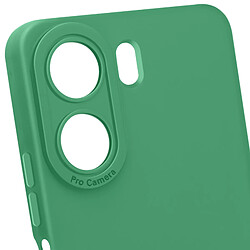 Avizar Coque pour Xiaomi Redmi 13C Silicone Mat Protection Caméra Vert