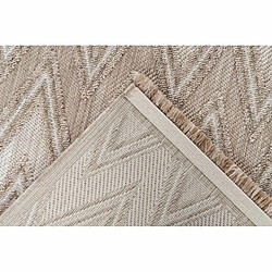 Acheter Paris Prix Tapis Tissé Ethnique à Poils Courts Sarai Beige 160 x 230 cm