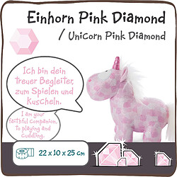 Avis NICI Einhorn Pink Diamond, Kuscheltier