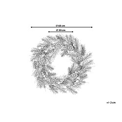 Avis Beliani Couronne PAIMIO Vert 60 cm