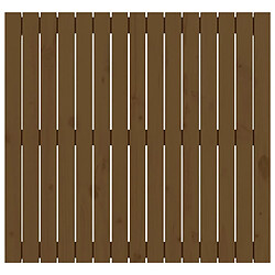 Acheter Maison Chic Tête de lit scandinave pour lit adulte,Meuble de chambre murale Marron miel 95,5x3x90 cm Bois massif de pin -MN74502