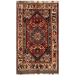 Vidal Tapis de laine 253x150 rouge Ghashghai