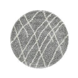 Hadorn Tapis shaggy 125x125 gris Lachen Fence 