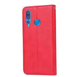 Avis Wewoo Housse Coque Étui en cuir à rabat horizontal pour peau de pétrissage Huawei P Smart Z / Y9 Preim 2019 / Nova5iavec cadre photo et support et fentes cartes et portefeuille rouge