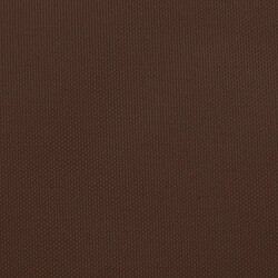 Avis Helloshop26 Voile toile d'ombrage parasol tissu oxford triangulaire 4 x 5 x 5 m marron 02_0009892