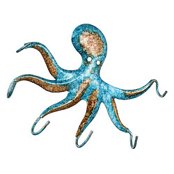 Octopus Key Hooks Porte-clés Coastal Hook