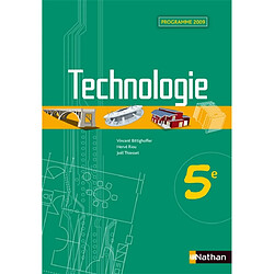 Technologie, 5e : programme 2009 - Occasion