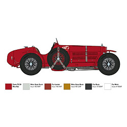 Avis Italeri Maquette Voiture Maquette Camion Alfa Romeo 8c 2300 Roadster