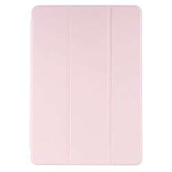 Etui en PU avec support et porte-stylo rose pour votre Xiaomi Pad 5/Pad 5 Pro