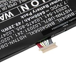 vhbw Batterie compatible avec HP EliteBook x360 1030 G3 3ZH01EA, x360 1030 G3 45X96UT ordinateur portable Notebook (6400mAh, 7,7V, Li-polymère)