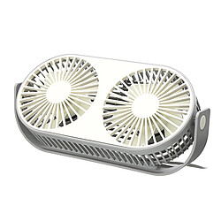 Mini Ventilateur de Table de Bureau Ventilateur Refroidisseur d'Air De Refroidissement Portable Ventilateur Silencieux à Double Tête 3 Vitesses pas cher