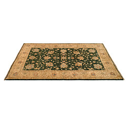 Avis Vidal Tapis de laine 147x104 vert Ziegler