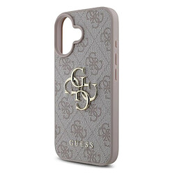 Guess Maroquinerie GUESS Coque iPhone 16 Monogramme - Rose