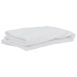 vidaXL Protège-matelas blanc 100x200 cm imperméable