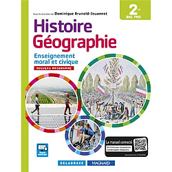 Histoire géographie, 2de bac pro : enseignement moral et civique - Occasion