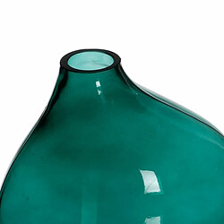 BigBuy Home Vase Vert Verre 12,5 x 8,5 x 24 cm