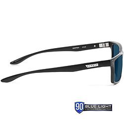 Lunettes Gunnar Anti lumière bleue - VERTEX ONYX | SUN (90% de filtration)