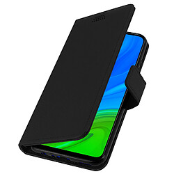 Avizar Housse Huawei P smart 2020 Étui Folio Porte carte Support Vidéo - noir