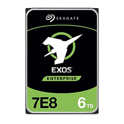 Seagate Technology SEAGATE - Disque dur Interne HDD - Exos 7E8 - 6To - 7200 tr/min - 3.5 (ST6000NM021A)