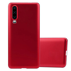 Cadorabo Coque Huawei P30 Etui en Rouge