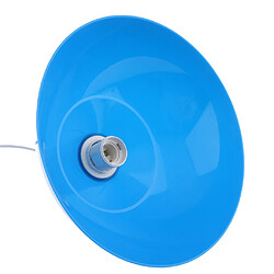 Paire Lustre Abat-Jour Abat-Jour Suspension Luminaire Bleu pas cher