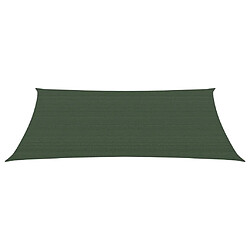 ComfortXL Voile D'ombrage 160 G/m² Vert Foncé 3,5x4,5 M Pehd