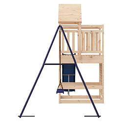 Acheter Maison Chic Aire de jeux d'extérieur | Maisonnette de jeu | Maison pour enfants bois de pin massif -GKD52668