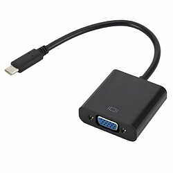 NEDIS Câble Adaptateur USB-C™ Type-C™ Mâle - VGA Femelle 0,2 m Anthracite