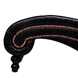 Acheter vidaXL Chaise longue Marron Similicuir