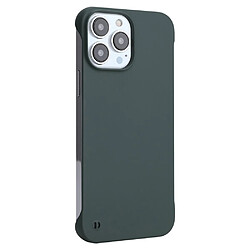 Coque en TPU ENKAY caoutchouté, mat, antichoc vert noirâtre pour votre iPhone 12 Pro Max 6.7 pouces