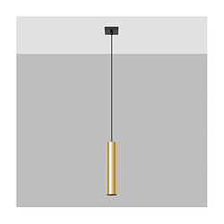 Luminaire Center Suspension Lagos Acier Or poli