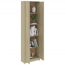 Acheter vidaXL Garde-robe de couloir Chêne sonoma 55x25x189 cm Bois ingénierie