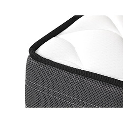 Vente-Unique Matelas 140 x 190 cm ressorts ensachés ép.20cm - AMBRACIE de YSMÉE pas cher