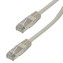 MCL Cordon de brassage RJ45 Cat 5e F/UTP MCL 1,50m blanc