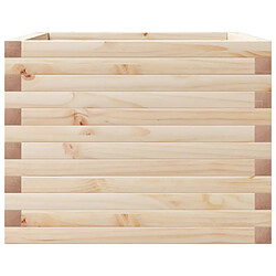 Acheter vidaXL Jardinière 60x60x45,5 cm bois de pin massif