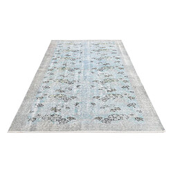 Avis Vidal Tapis de laine 284x175 gris Ultra Vintage