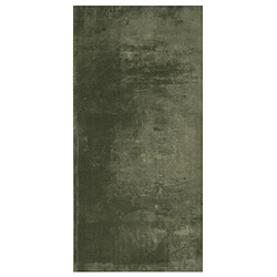 vidaXL Tapis HUARTE à poils courts doux lavable vert forêt 100x200 cm