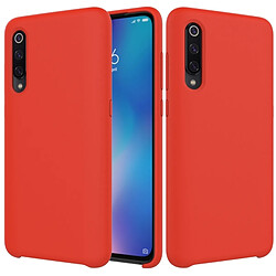 Wewoo Coque Étui de protection en silicone couleur unie anti-gouttes pour Xiaomi Mi 9 (rouge)