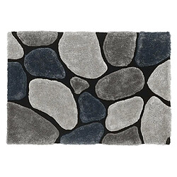 Acheter Vente-Unique Tapis shaggy à poils longs - 200 x 290 cm - Gris - PIETRA