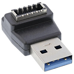 Acheter InLine® Adaptateur USB 3.2, connecteur USB-A mâle vers USB E femelle interne