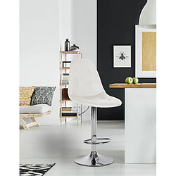 Non Tabouret de bar Elmore simili cuir C