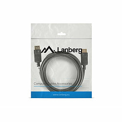 Câble DisplayPort Lanberg CA-DPDP-10CC-0030-BK 3 m Noir