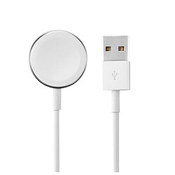 Avis Cable de charge sans fil Blanc 1 mètre chargeur rapide pour Watch Serie 2 - Visiodirect -