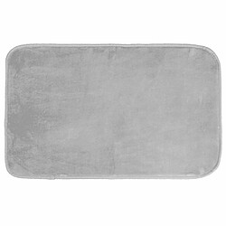 Paris Prix Tapis de Bain Microfibre Vitamine II 45x75cm Gris Clair