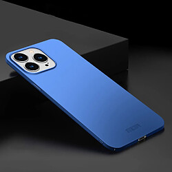 Mofi Coque en TPU surface de finition givrée bleu pour votre Apple iPhone 13 Pro 6.1 pouces