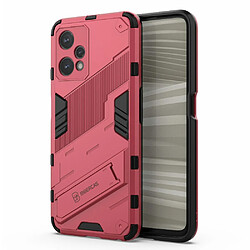 Coque en TPU anti-griffes avec béquille, rose pour votre Realme 9 Pro